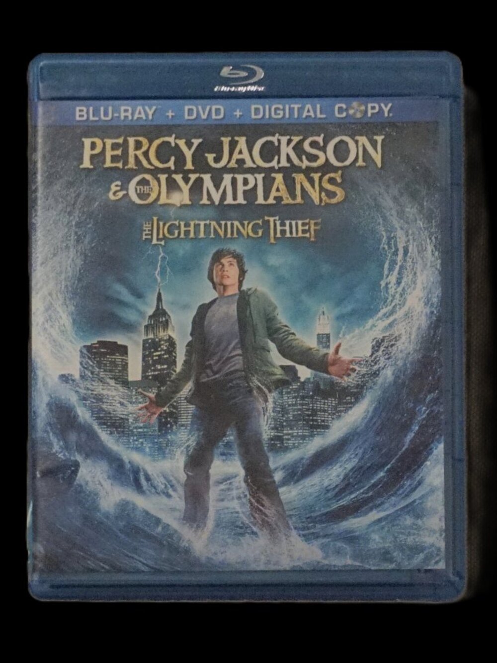 Percy Jackson and the Olympians The Lighting Thief Blu-Ray, DVD, Digital Copy